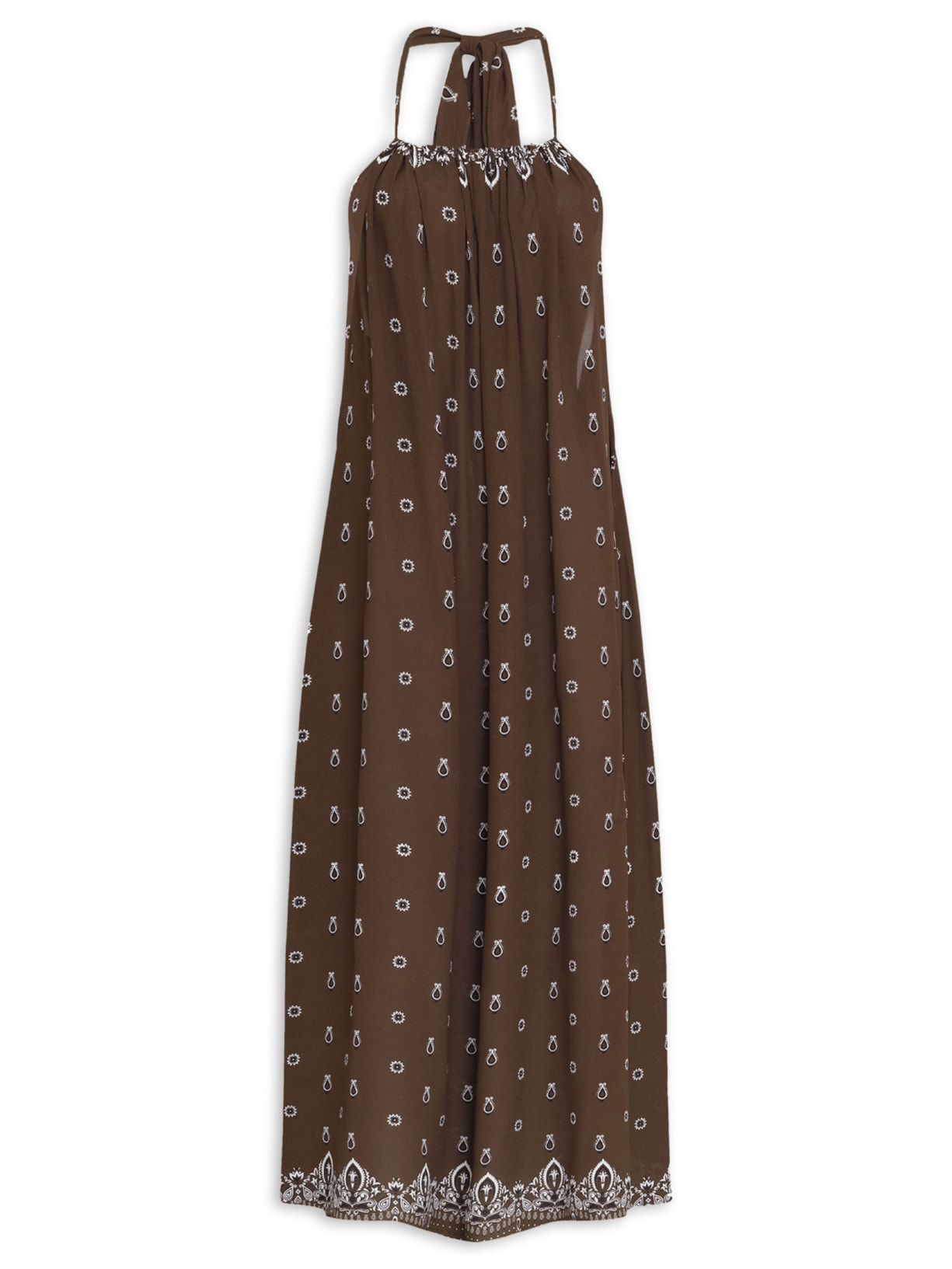 Vestido Andrea - Marrom