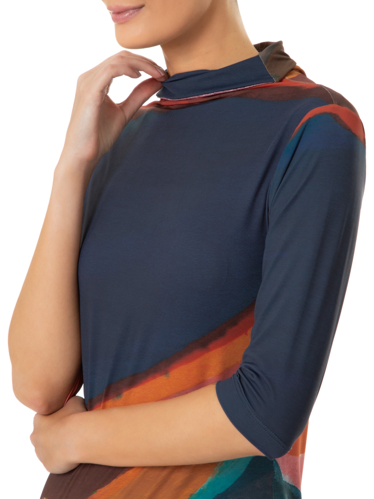 Vestido Arquipélago Azul Angela Brito