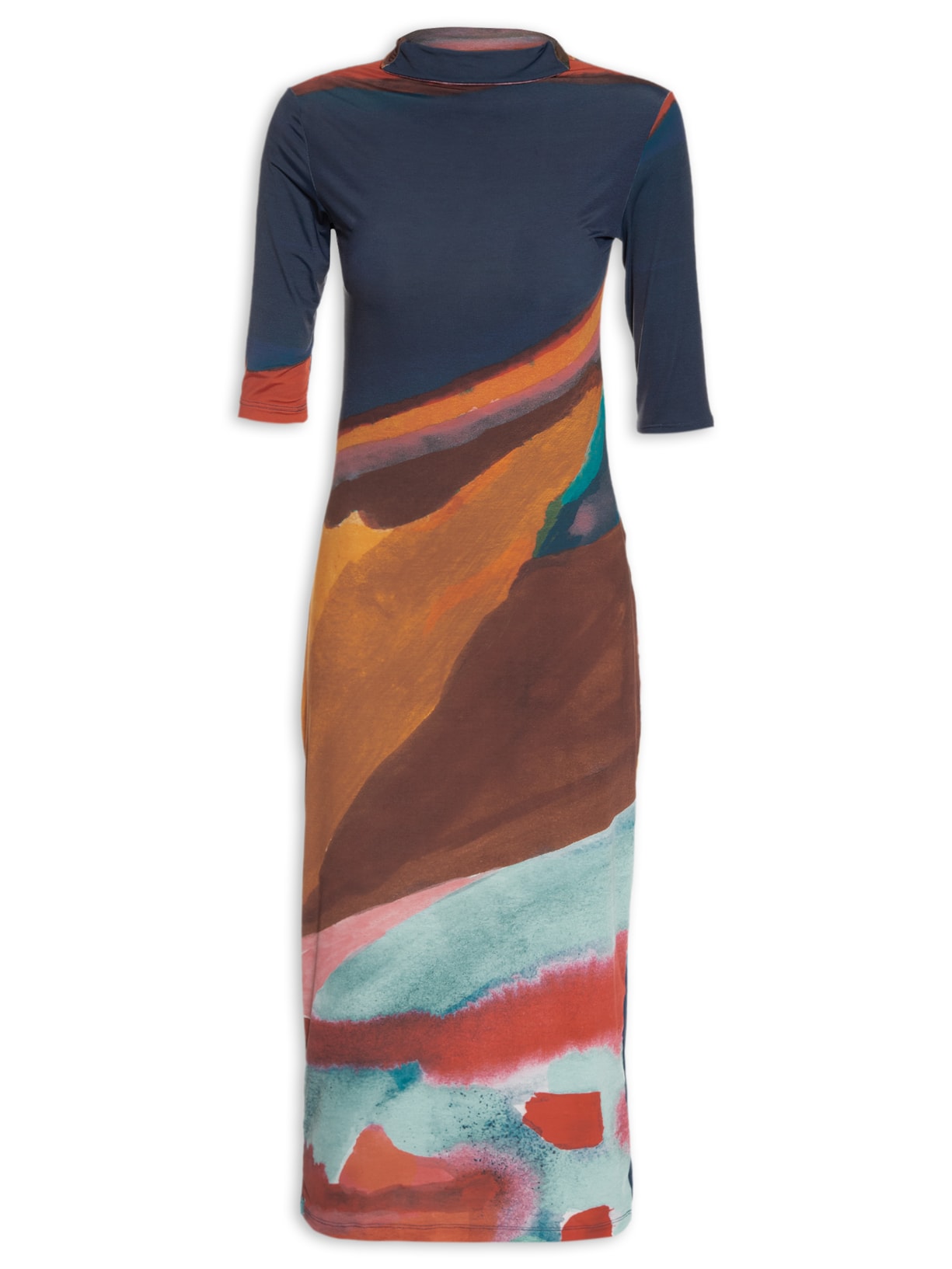 Vestido Arquipélago - Azul