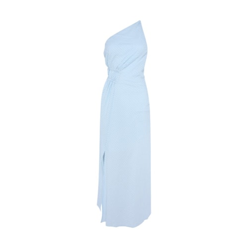 Vestido Assimétrico Mareh Laguna Azul