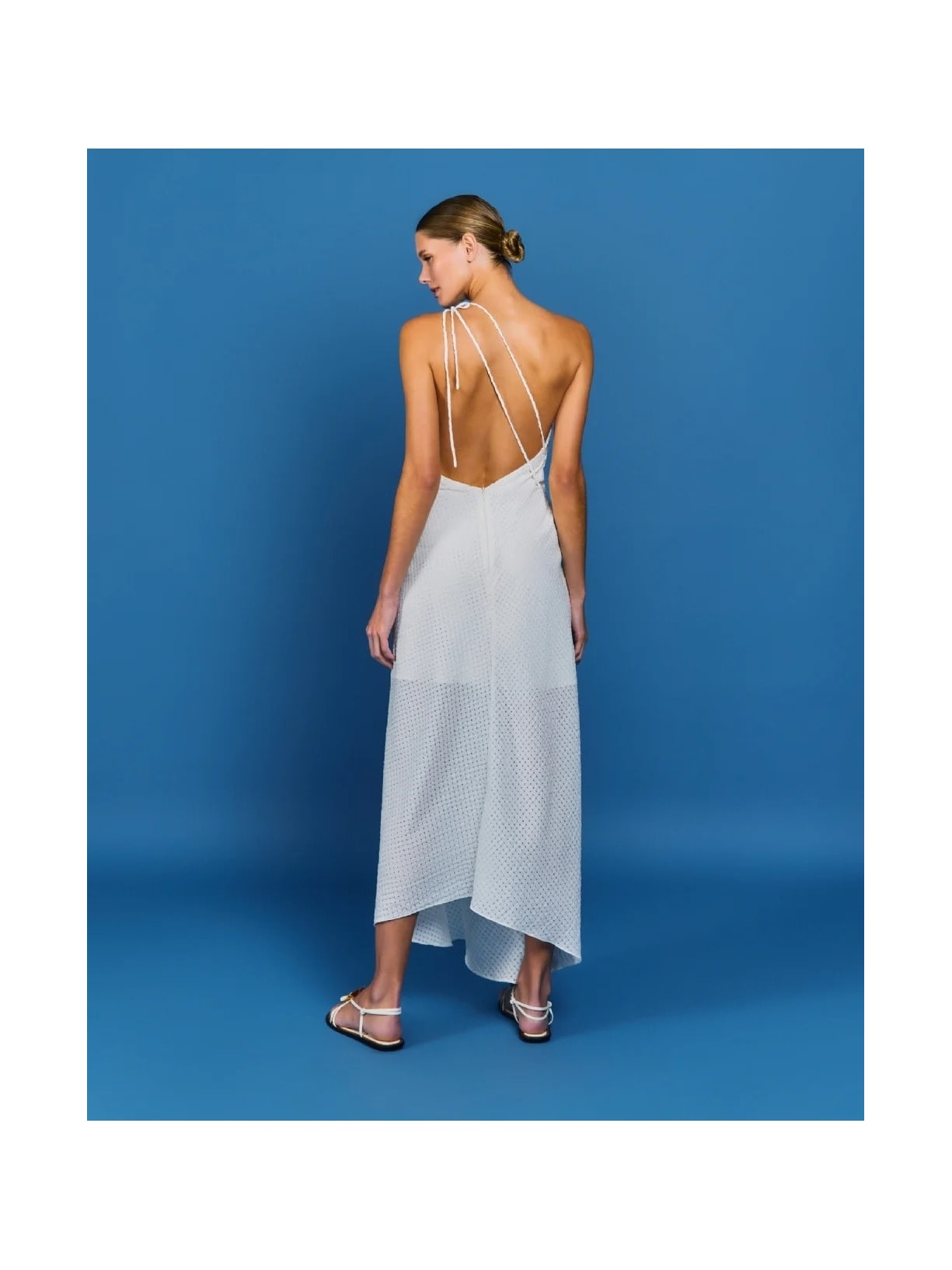 Vestido Assimétrico Mareh Laguna Off White Shop Ginger