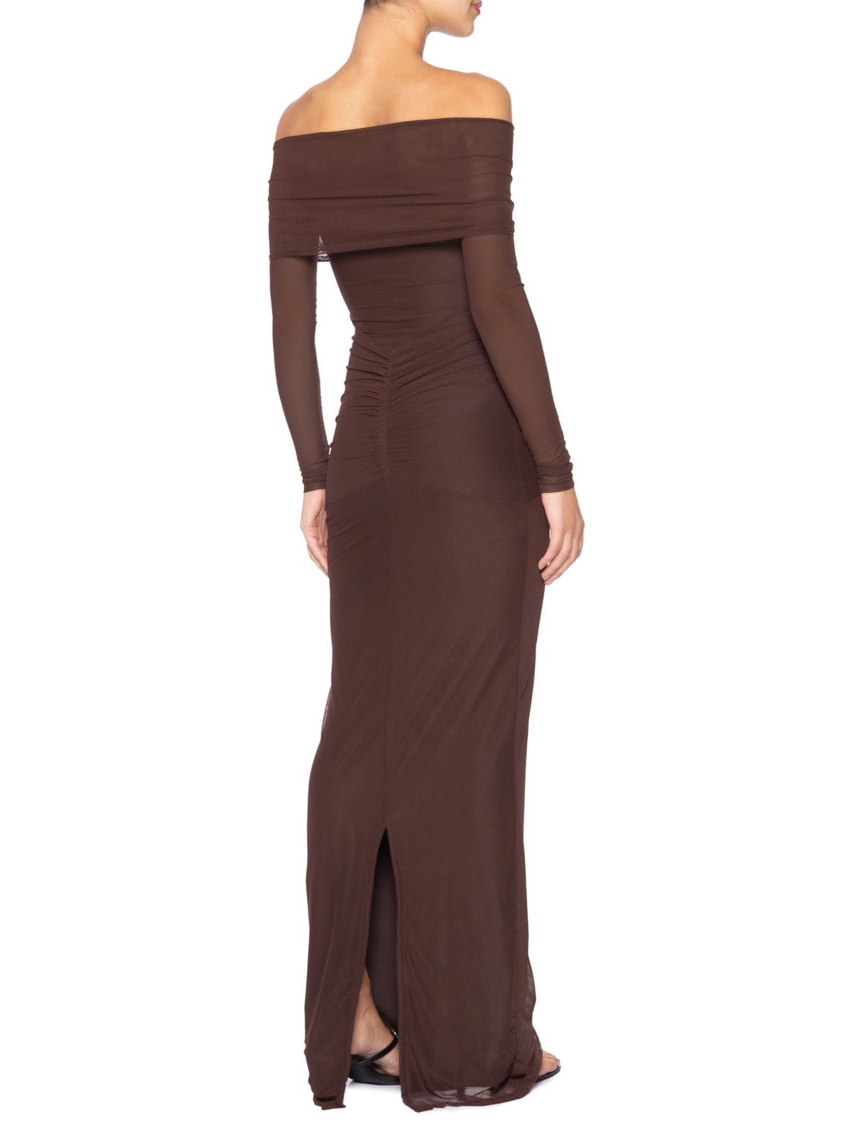 Vestido Aura Marrom La Sirène