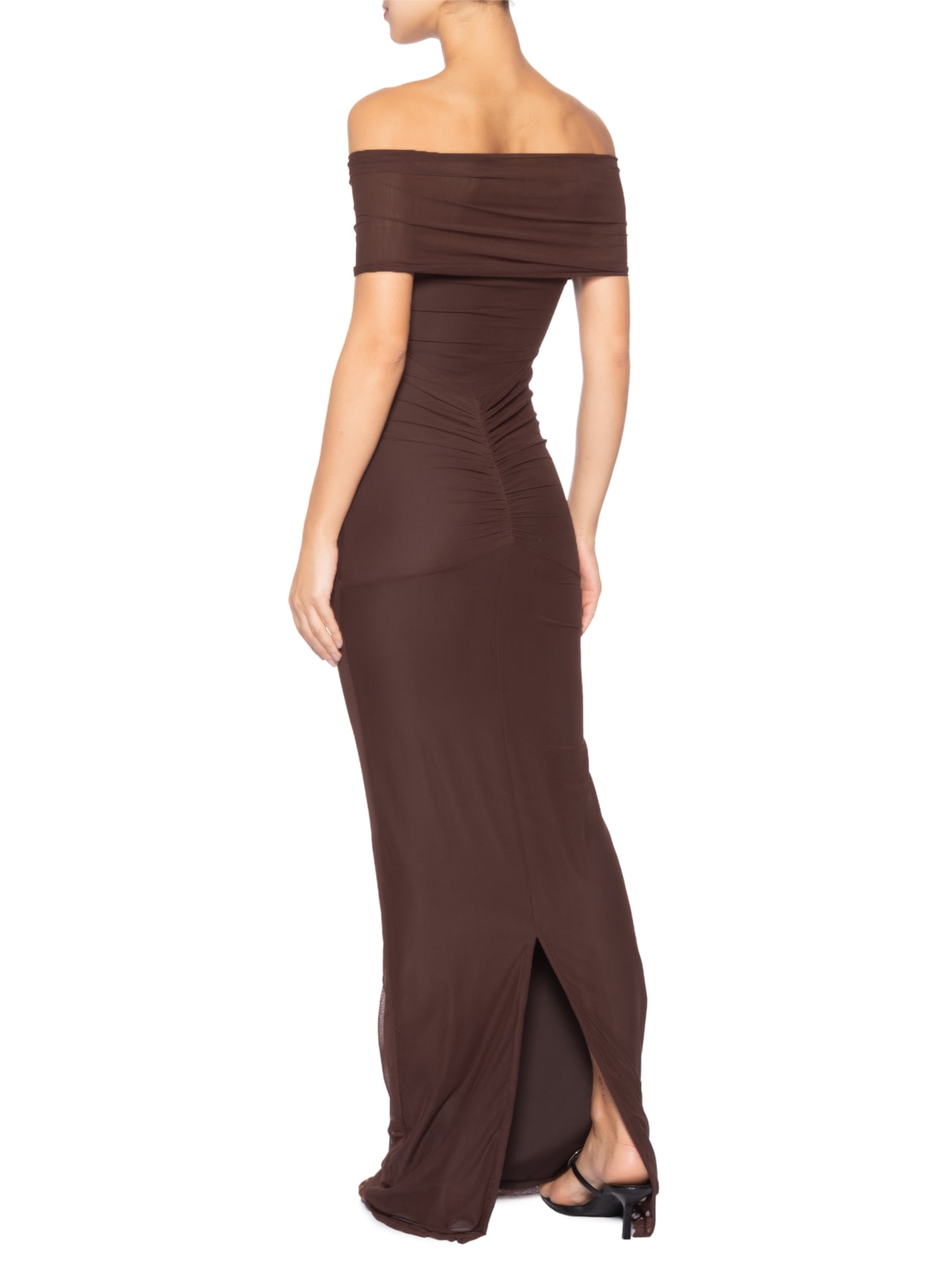 Vestido Aura Marrom La Sirène