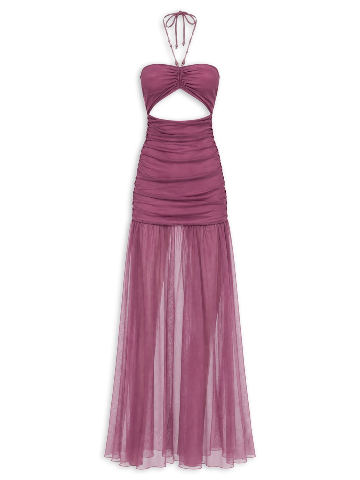 Vestido Azas Roxo Triya