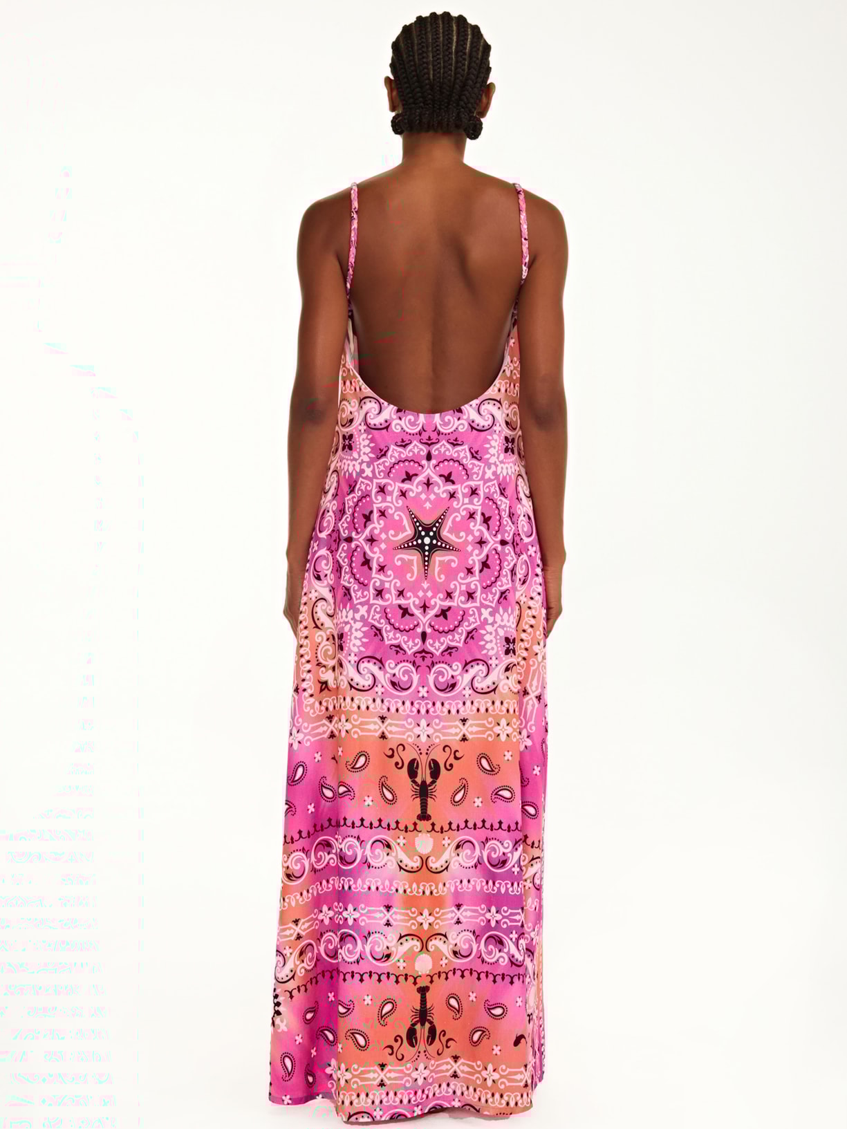 Vestido Bali Rosa Triya + Nv