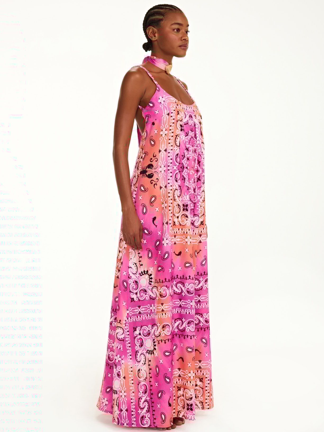 Vestido Bali Rosa Triya + Nv