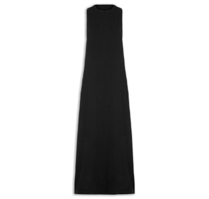 Vestido Balloon Wrinkle - Preto