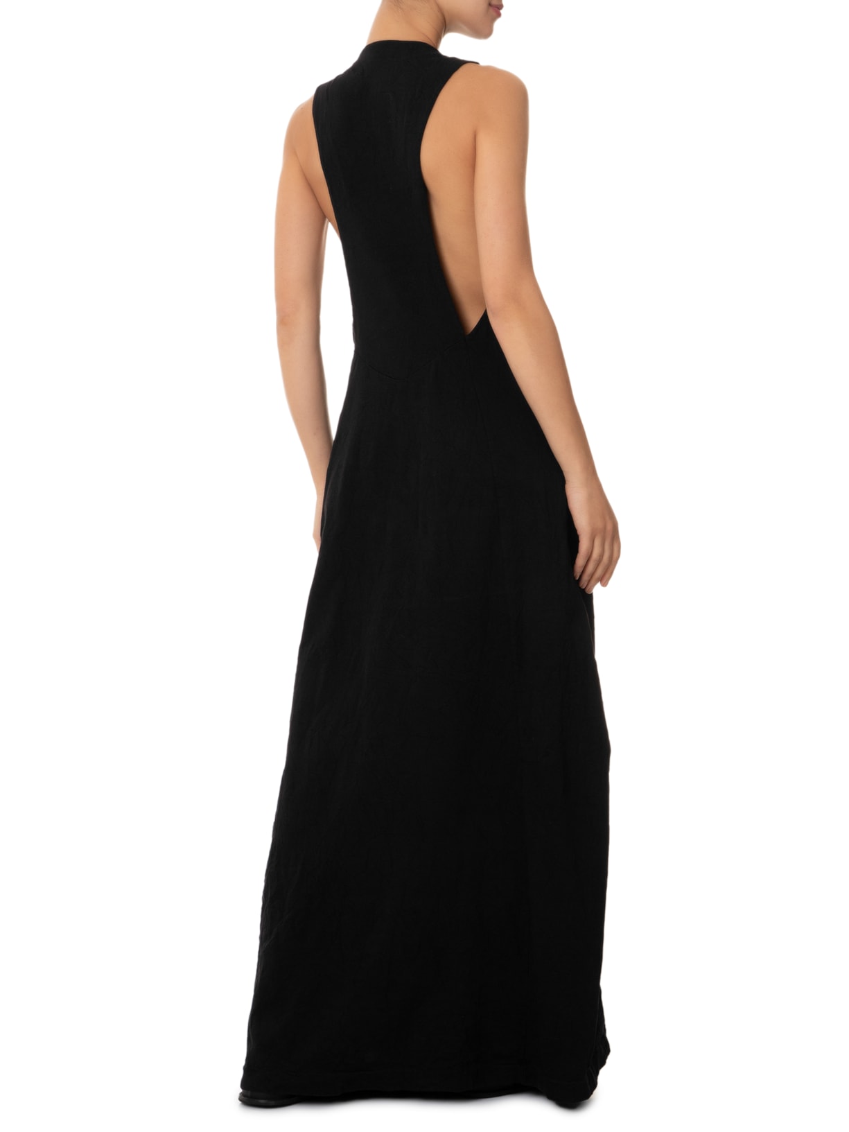 Vestido Balloon Wrinkle Preto Osklen