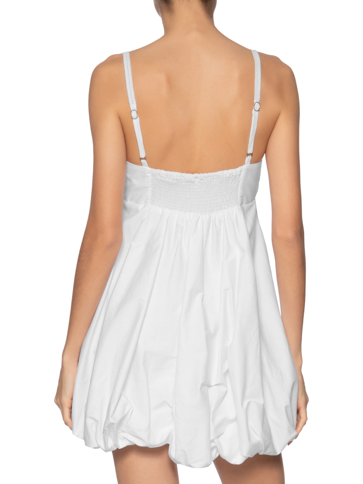 Vestido Balone Alcinhas Branco Farm
