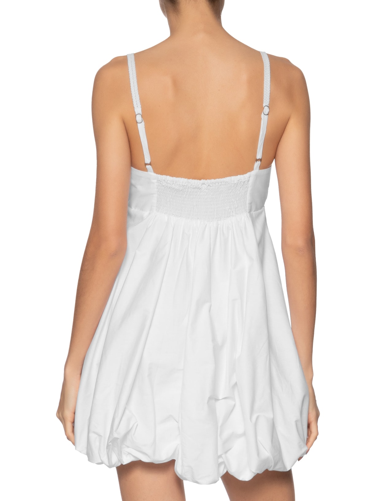 Vestido Balone Alcinhas Branco Farm