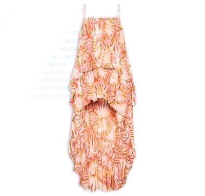 Vestido Balonê Mullet Mar de Concha - Rosa