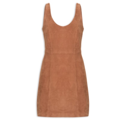 Vestido Bashira - Marrom