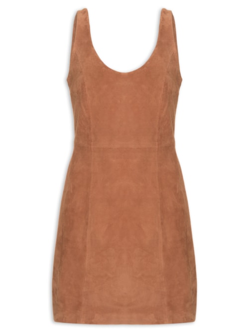 Vestido Bashira - Marrom