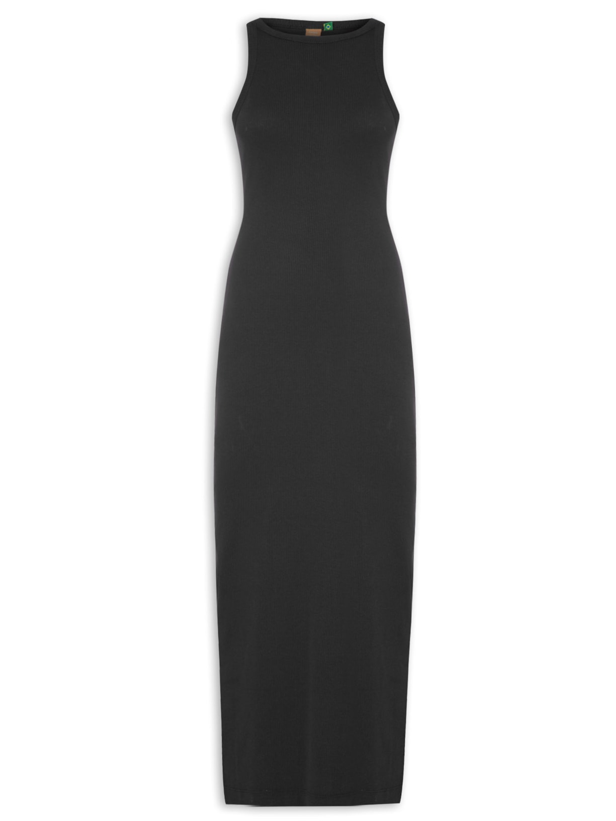 Vestido Básico Ribana - Preto
