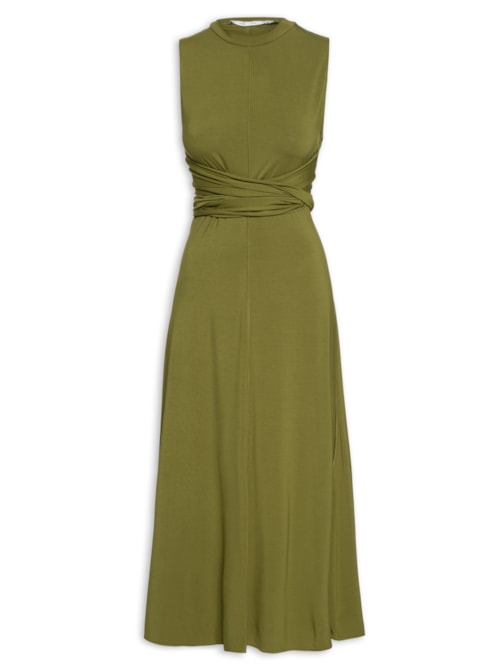 Vestido Beatrice Solid Jersey - Verde
