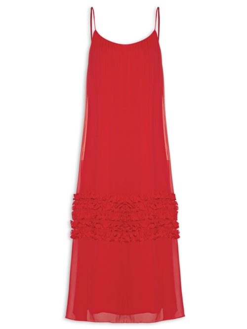 Vestido Begônia - Vermelho