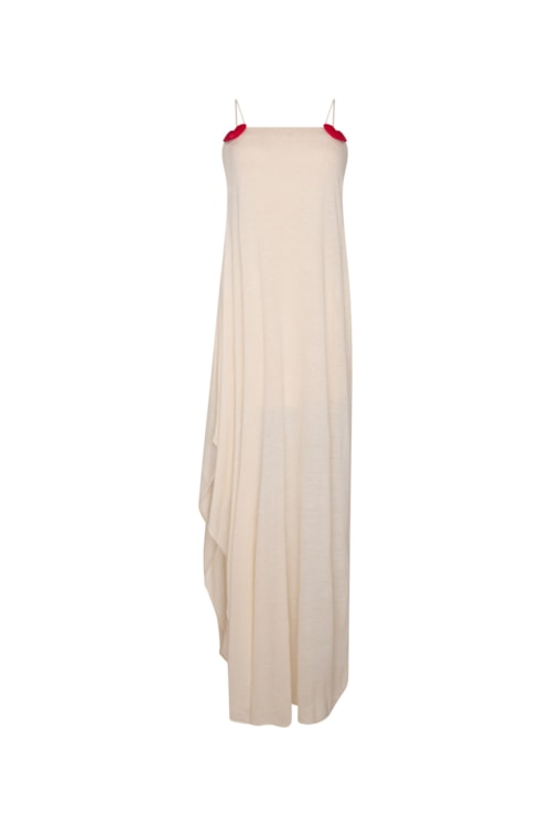 Vestido Beijinhos - Natural