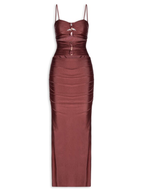 Vestido Beira-Mar - Vermelho