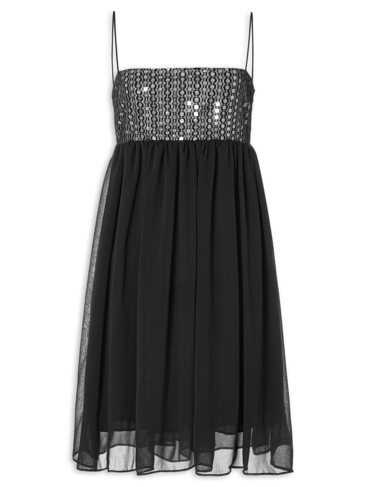 Vestido Believe Preto Sau