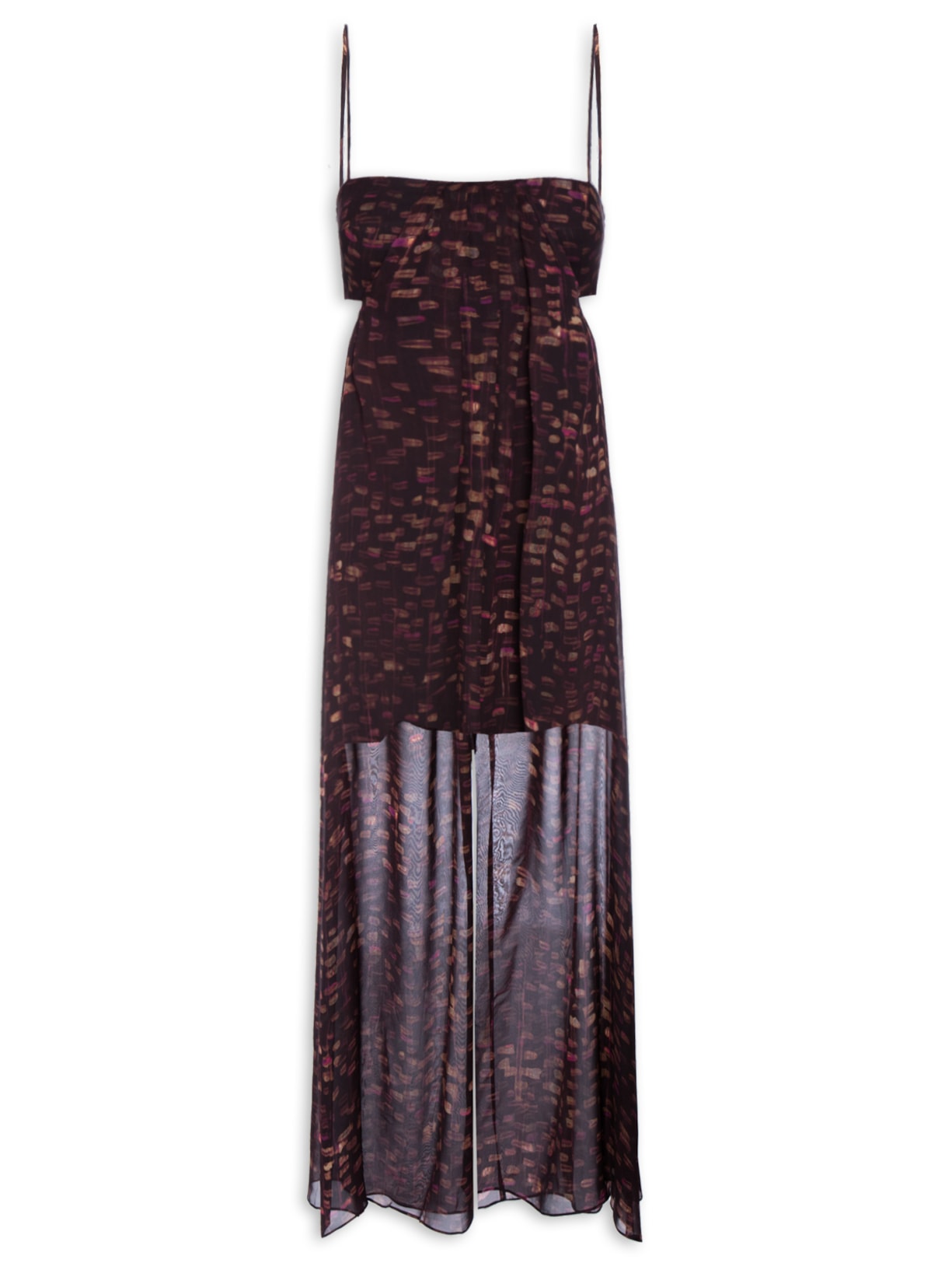 Vestido Bessy Marrom Le Lis