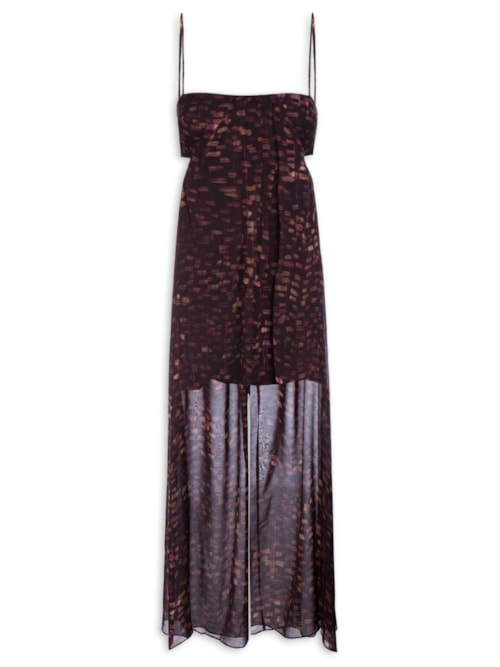 Vestido Bessy - Marrom
