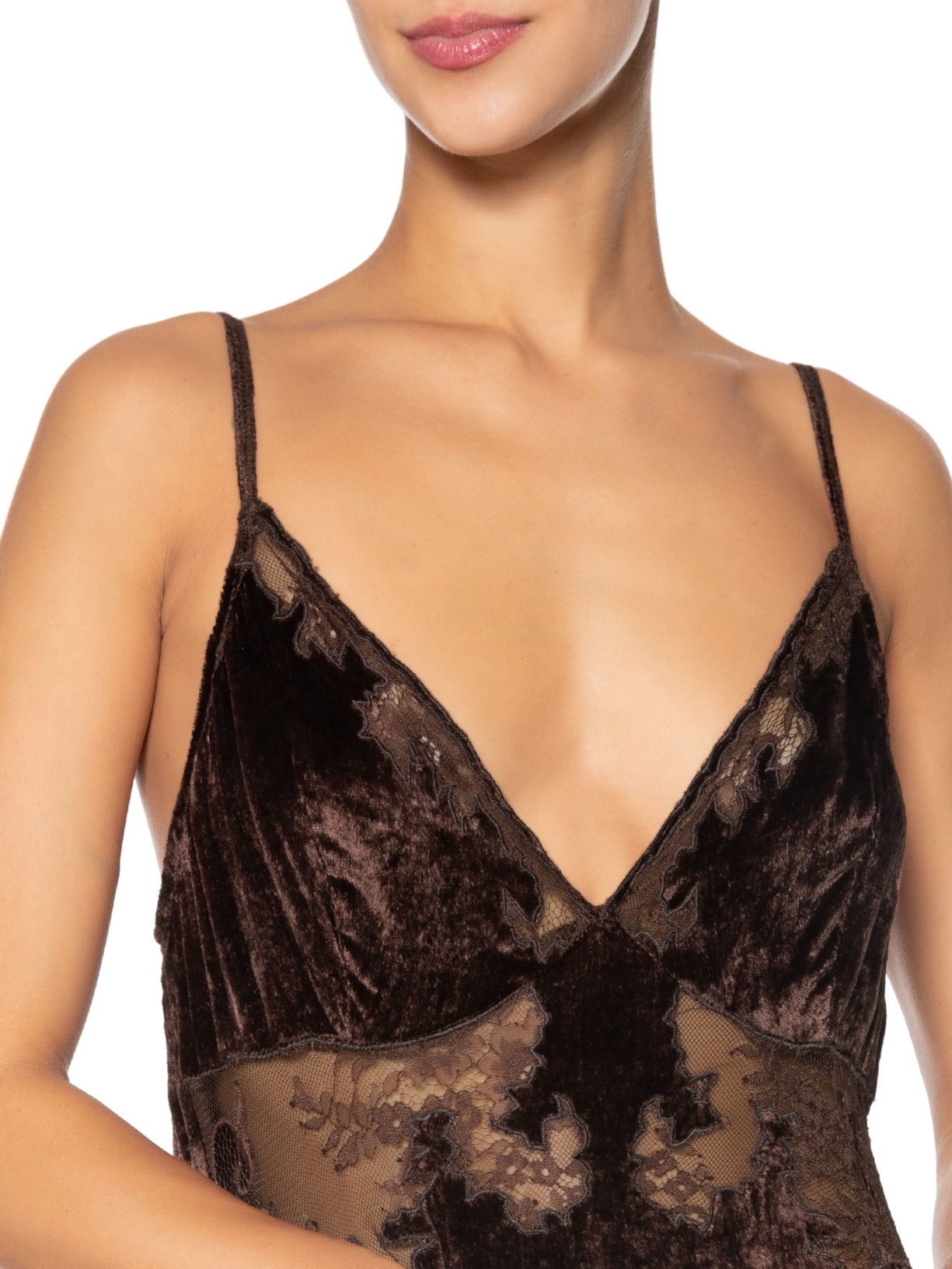 Vestido Bia Marrom Carol Bassi