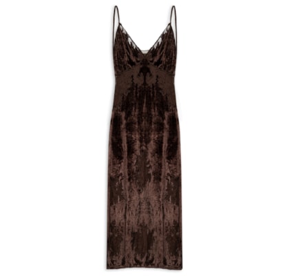 Vestido Bia - Marrom