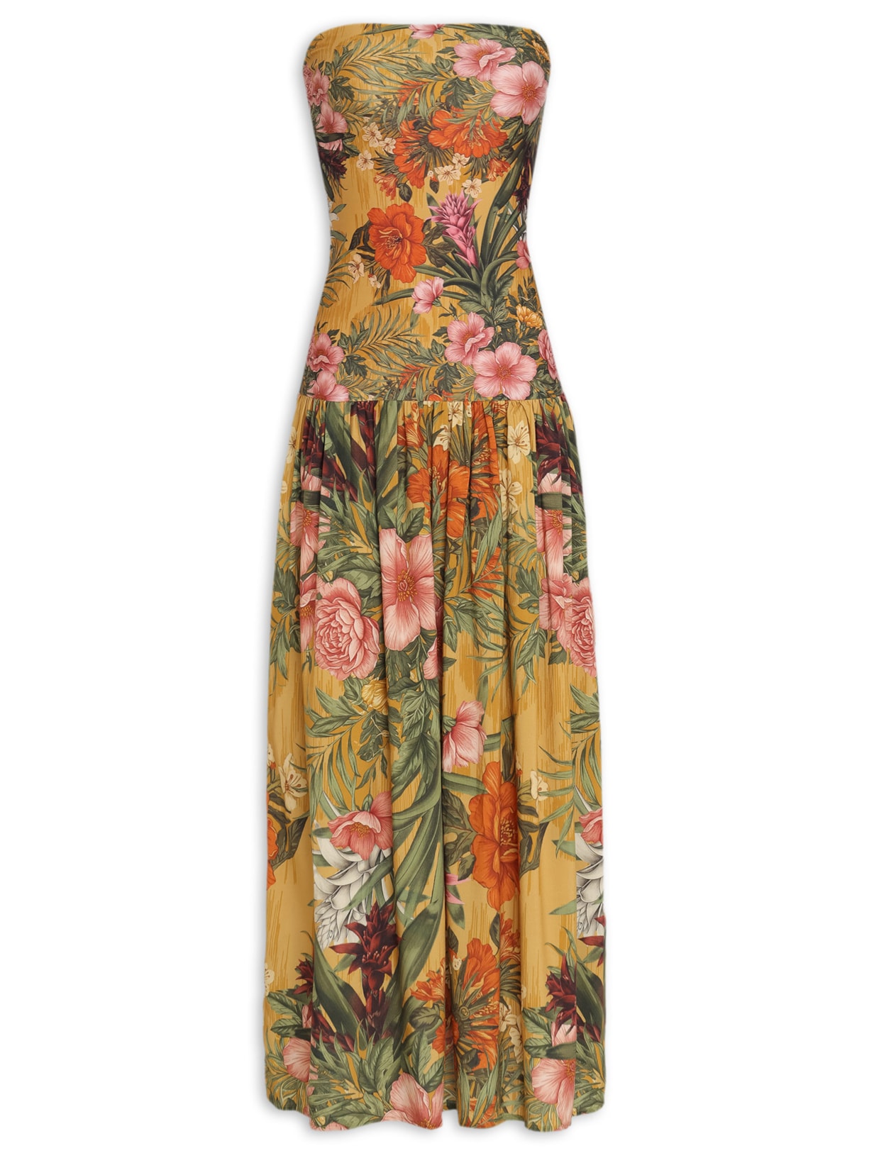 Vestido Bianca Amarelo Triya