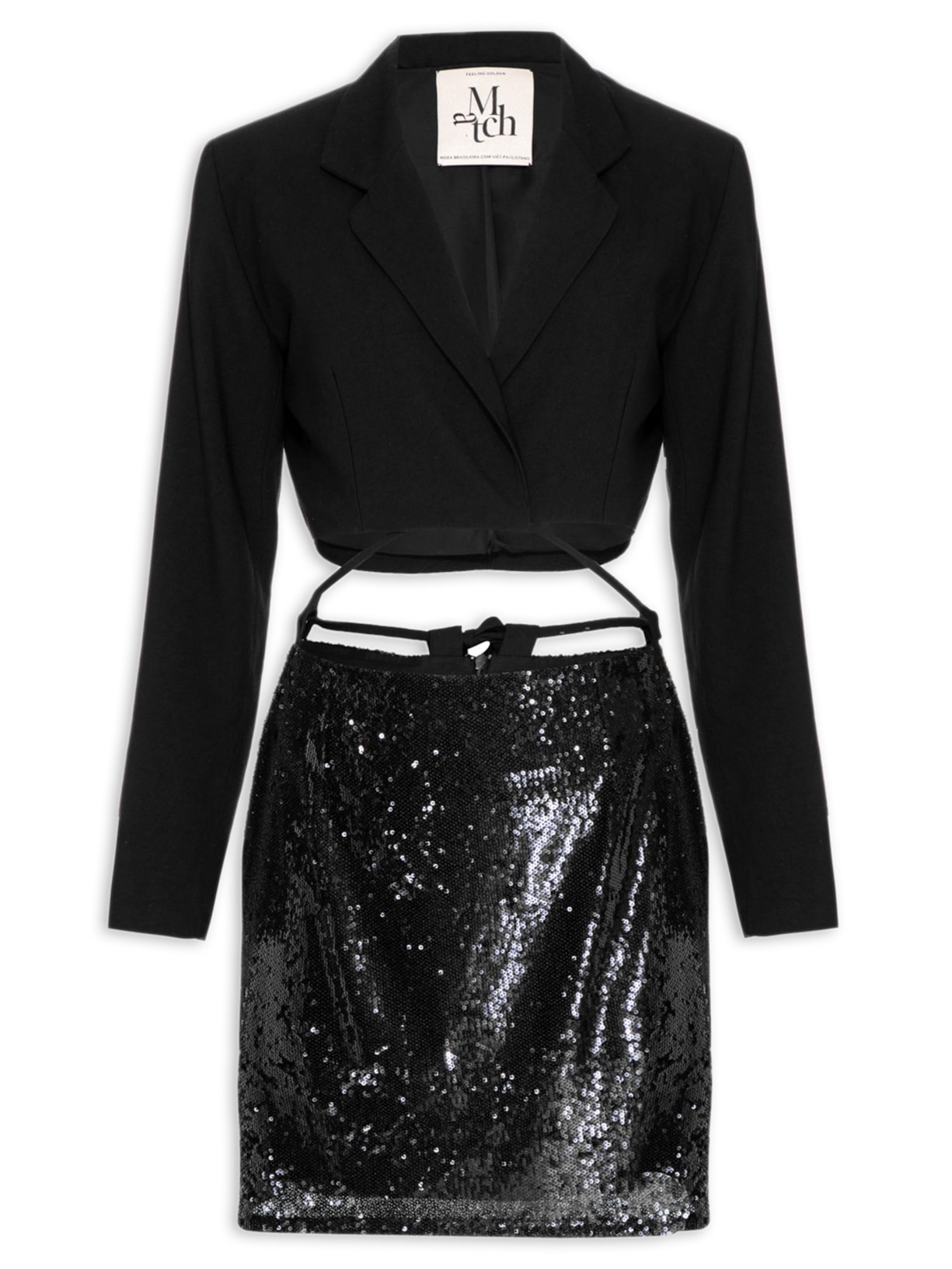 Vestido Blazer Lucy I23 - Preto