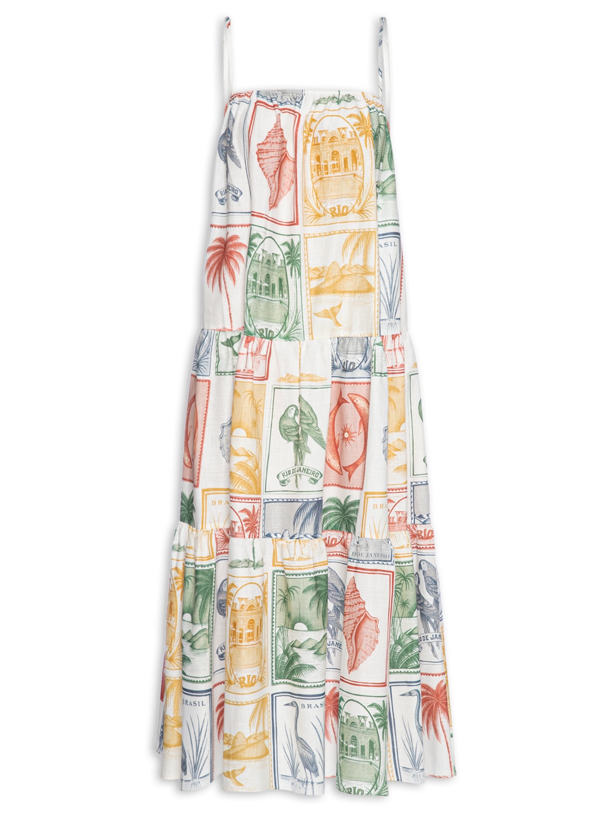 Vestido Brasil Vintage - Branco