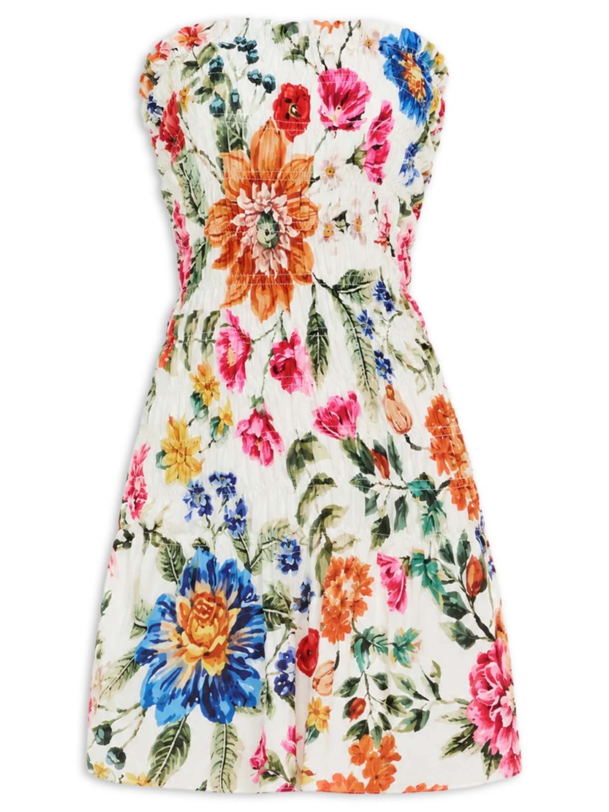Vestido Buff Branco Triya