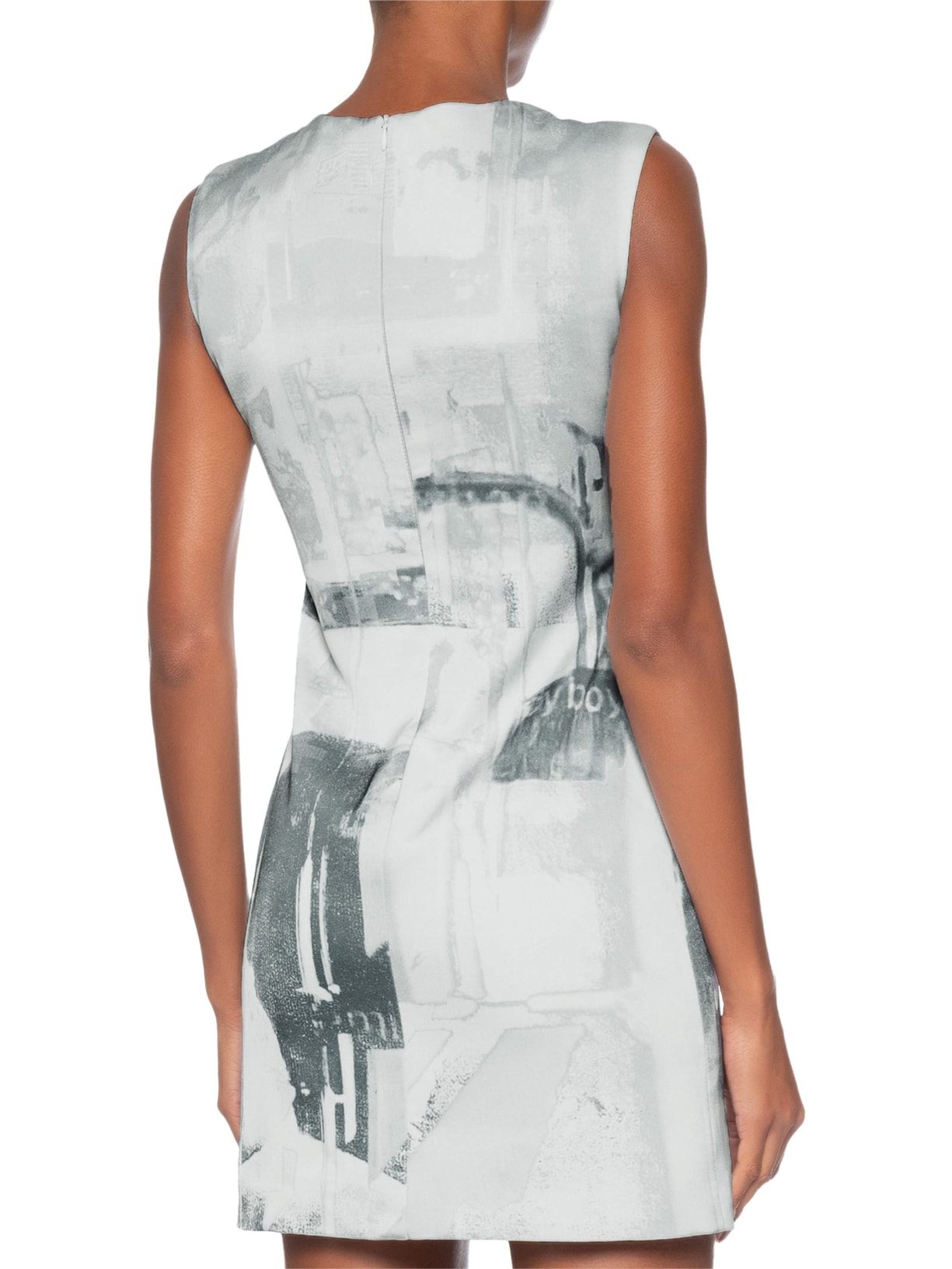 Vestido Bus Estampado Cinza Galavote