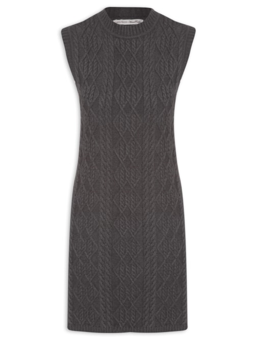 Vestido Cabardino - Cinza