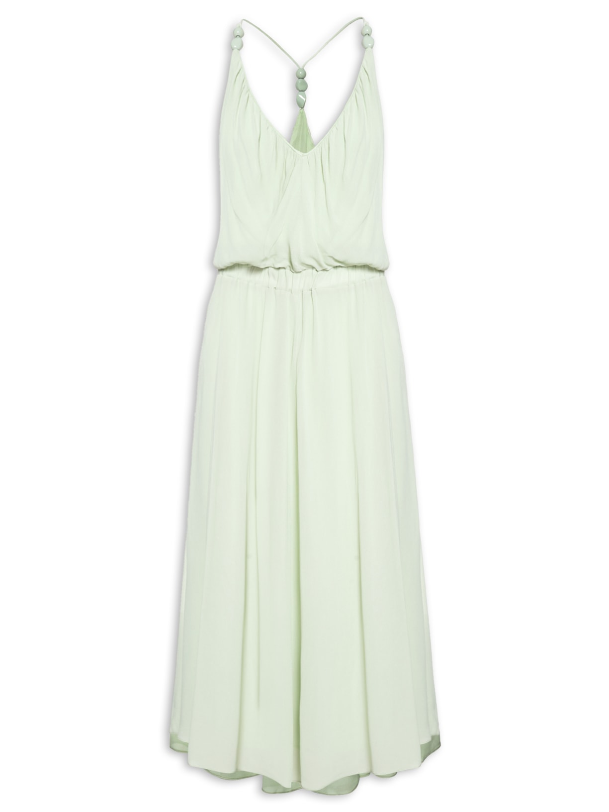 Vestido Cachecour Contas Oceânico - Verde