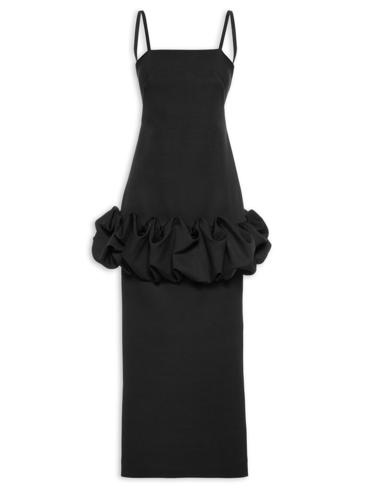 Vestido Camafeu Preto