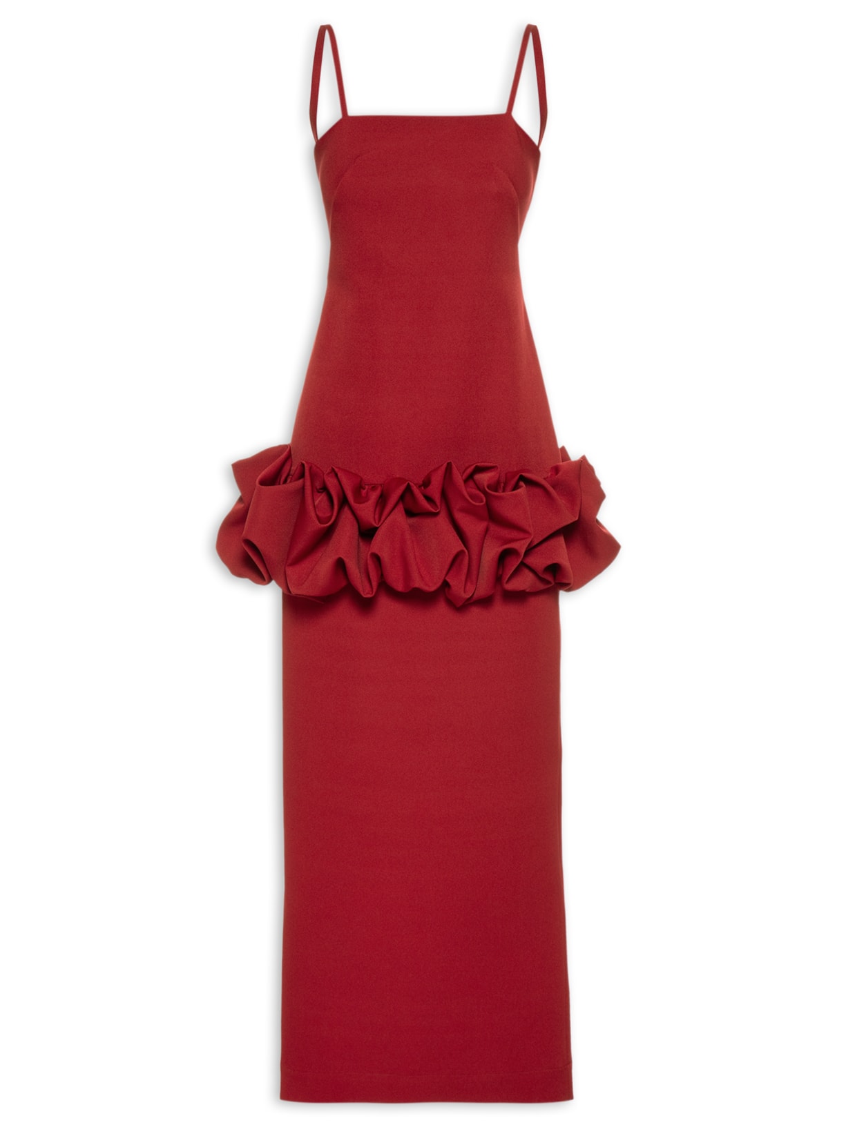 Vestido Camafeu Vermelho