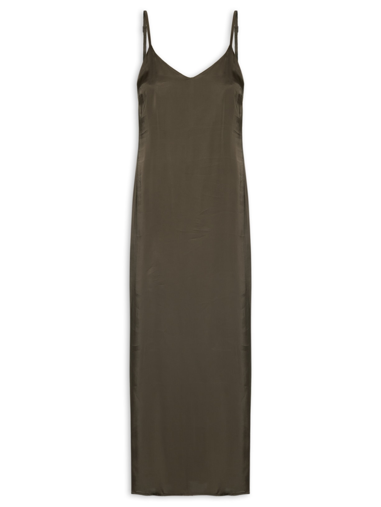 Vestido Camisola Marrom Haight