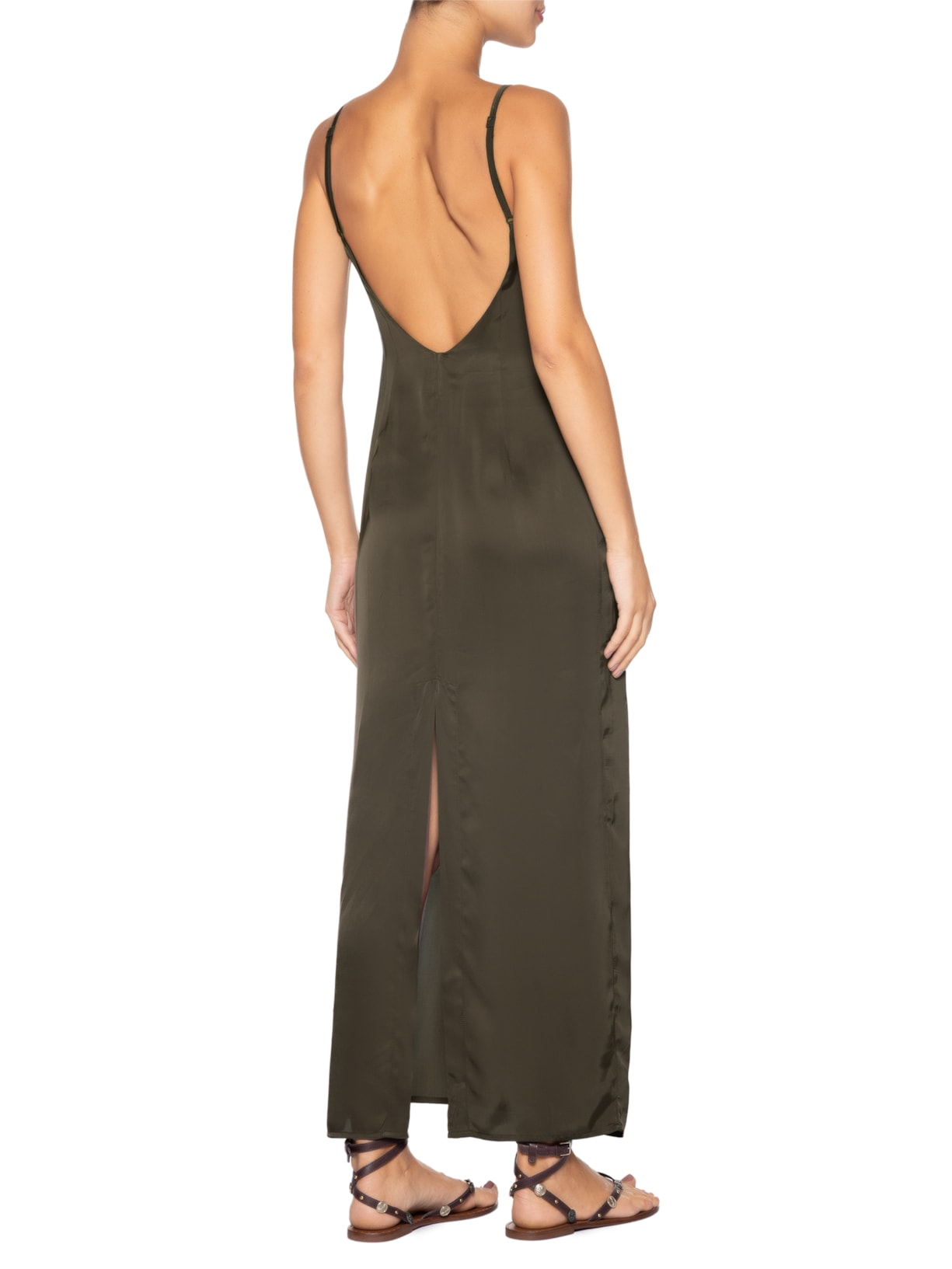 Vestido Camisola Marrom Haight