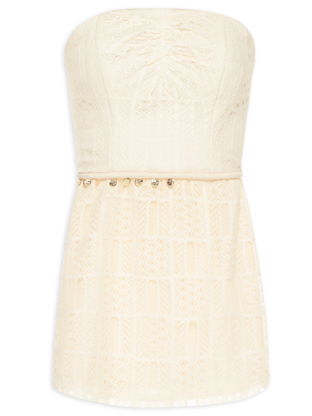 Vestido Capri Renda - Naturais