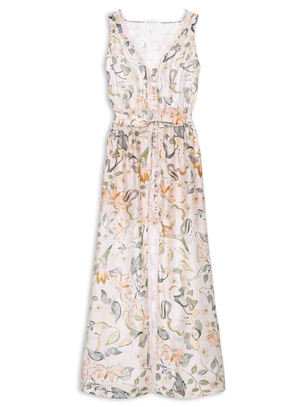 Vestido Carmen - Bege