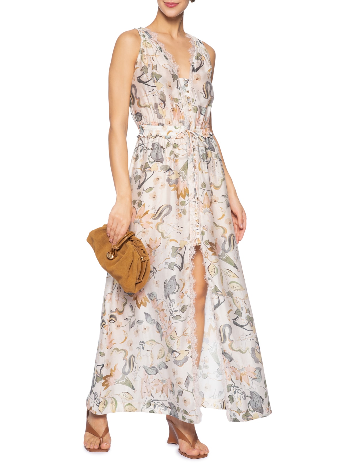 Vestido Carmen Bege Le Lis