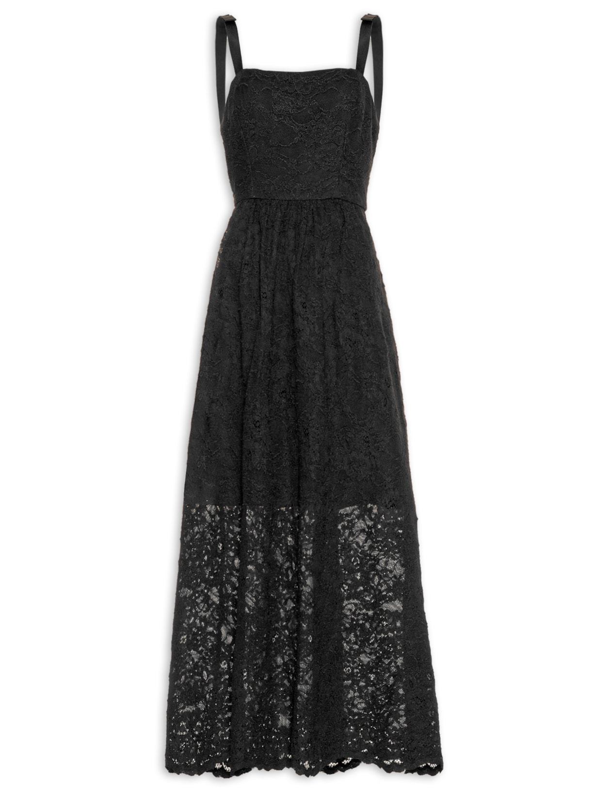 Vestido Carmen - Preto