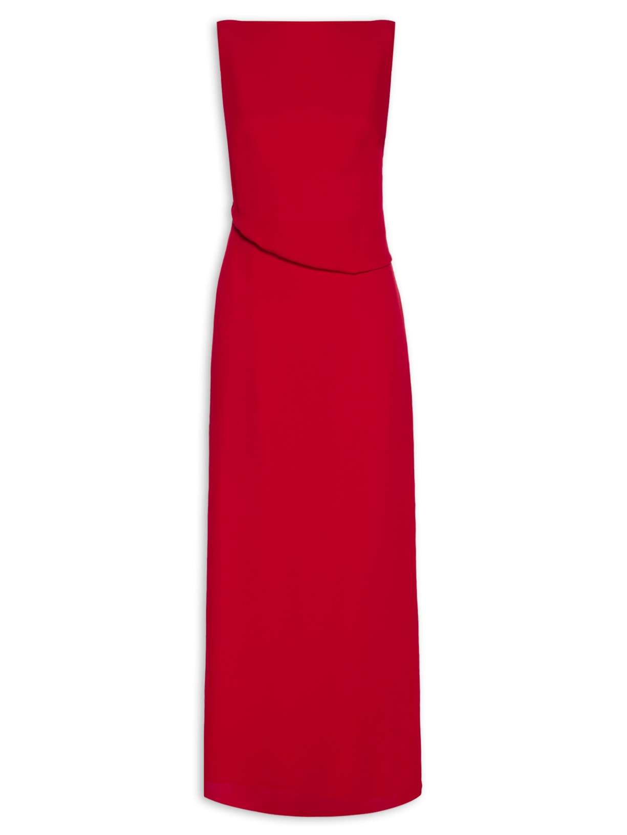 Vestido Cava Seda - Vermelho