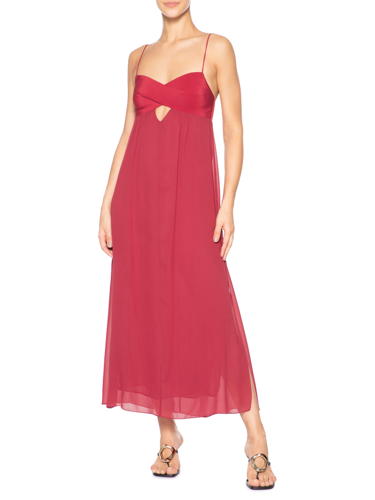 Vestido Cdc Com Ggt Rio Vermelho Animale