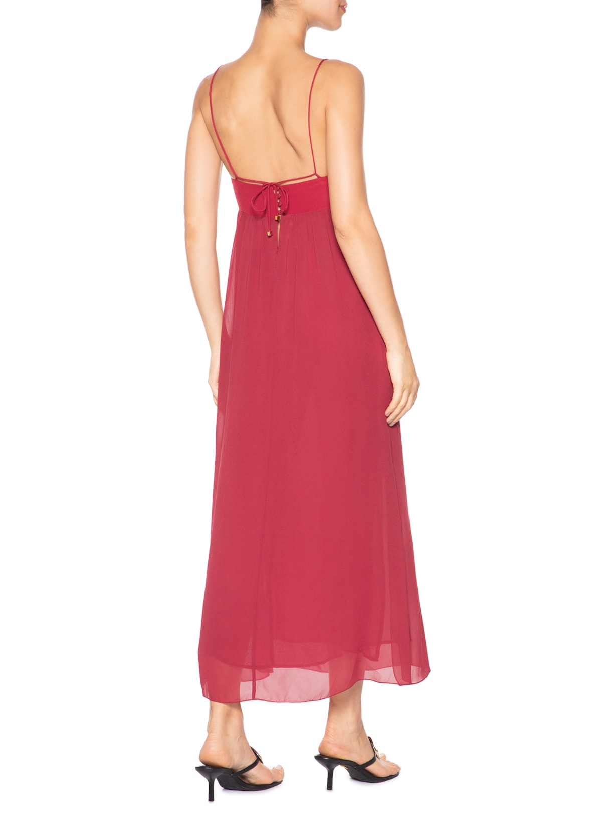 Vestido Cdc Com Ggt Rio Vermelho Animale