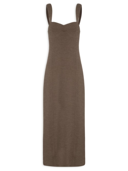 Vestido Ceci - Marrom