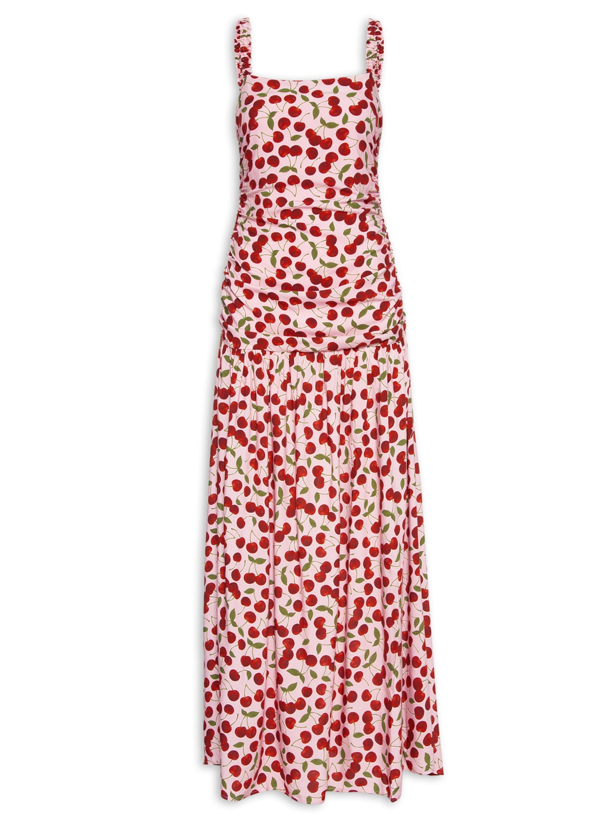 Vestido Cereja - Rosa