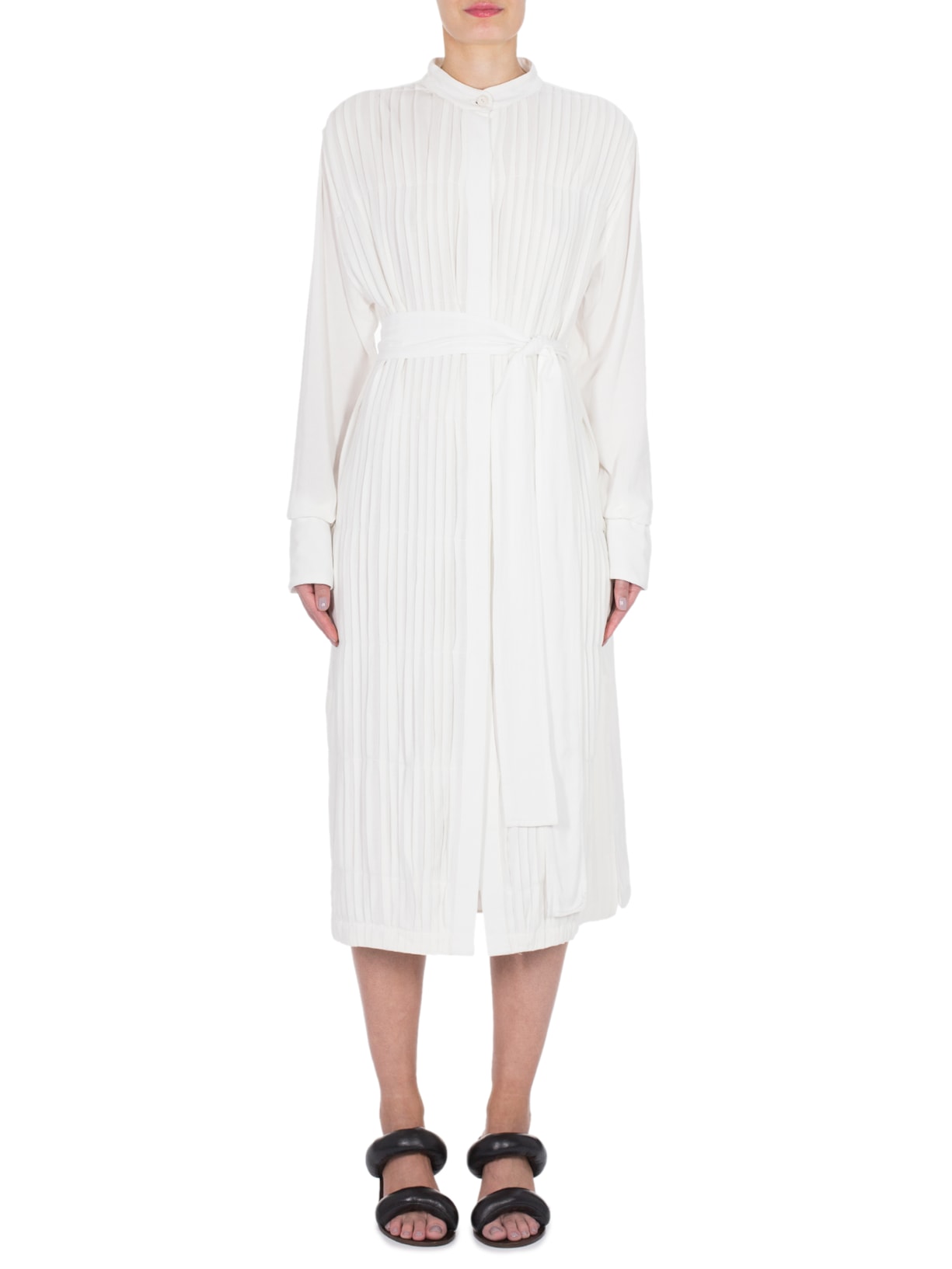Vestido Chemise Garça Off White Normando