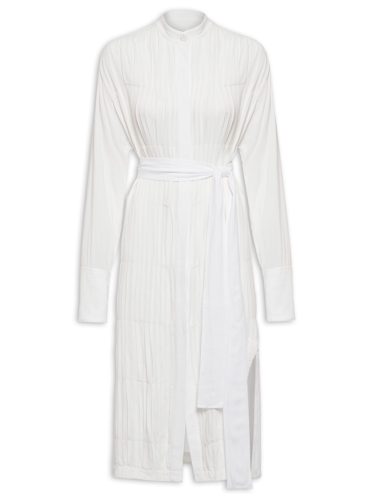 Vestido Chemise Garça - Off White