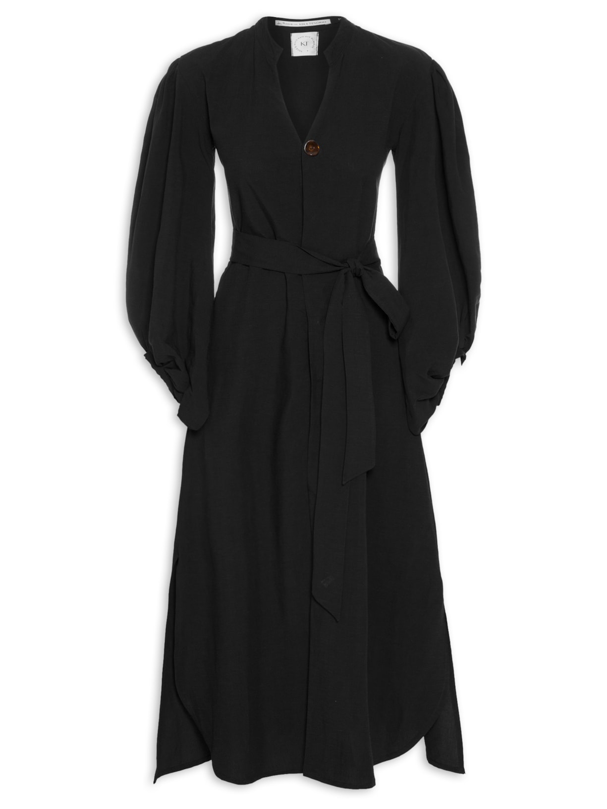 Vestido Chemise - Preto